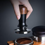 51mm Espresso Tamper, Premium Barista Coffee Tamper, 30lbs Replacement Springs Calibrated Tamper,Stainless Steel Base Tamper Fits for All 51mm Portafilters,Espresso Accessories
