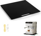 Appliance Sliders for Kitchen Appliances Sliding Tray for Coffee Maker, Espresso Machines, Mixers Sturdy Kitchen Aid Sliders for Mixer -Duty Equipment with Rubber Wheels - 13" x 14" (Black