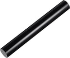 HARFINGTON Acrylic Clay Roller 8 Inch x 1 Inch Solid Non-Stick Plastic Round Tube Roller Polymer Clay Rod Fondant Rolling Pin for Shaping, Sculpting, Modeling DIY Crafts, Black