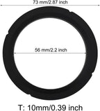 Group Head Seal Gasket For Bezzera, Espresso Machines Group Nozzle Connector Gasket O-Ring, Silicone Replacement 73X56x10mm(2 pack)