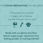 LillyBean Gluten Free Chocolate Cupcake Mix with No Artificial Colors - Dairy and Soy Free, Vegan - Makes Delicious Desserts - Cakes, Donuts, Cake Pops - 13 oz