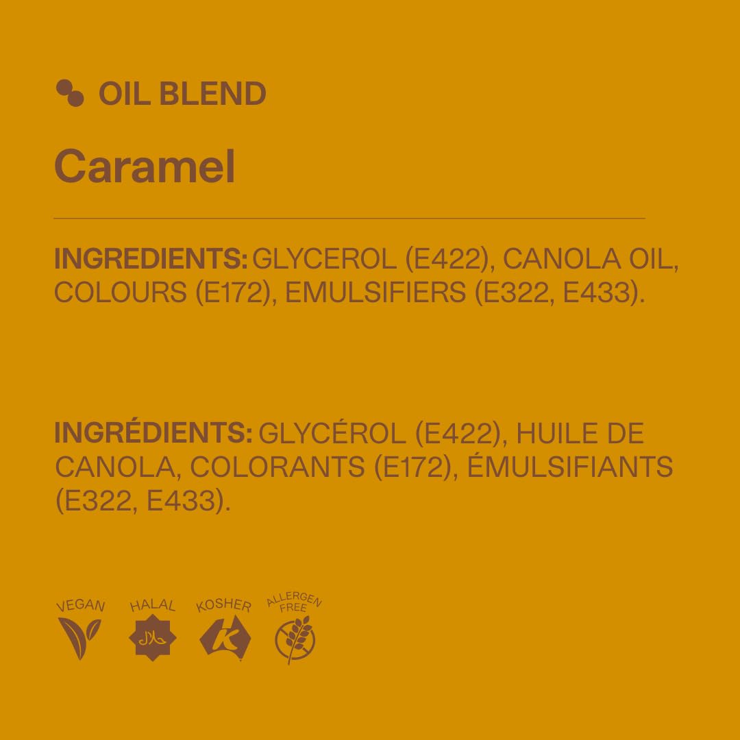 Colour Mill Oil-Based Food Coloring, 20 Milliliters Caramel