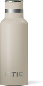 RTIC 16oz Journey Bottle Metal Stainless Steel Vacuum Insulated, BPA Free, Reusable, for Water, Hot and Cold Drinks, Travel, Sports, Camping, Beach