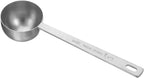HARFINGTON Coffee Scoop Spoon 2tbsp (6tsp, 30ml) 304 Stainless Steel Long Handle Teaspoon/Tablespoon Measuring Spoons Scoops for Tea Sugar Kitchen, Silver