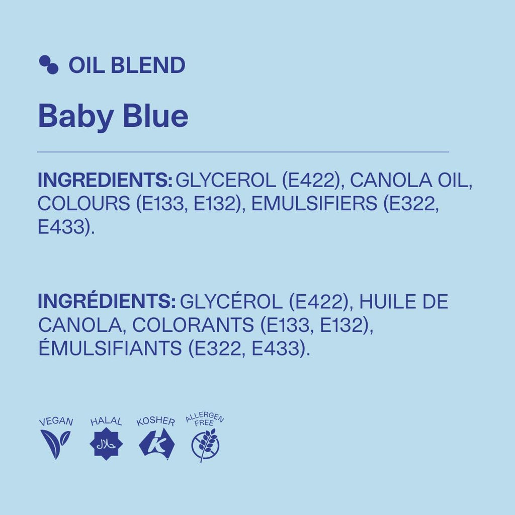 Colour Mill Oil-Based Food Coloring, 20 Milliliters Baby Blue
