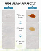 AMOAMI Coffee Mat - Hide Stain, Rubber Backed, Absorbent Dish Drying Mat for Kitchen Counter - Fits Under Coffee Maker & Machine, Dish Rack