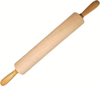 Frieling Crafted In the USA Maple Rolling Pin - Heavy Duty Rolling Pin with Ball Bearing Handles - 2.75-Inch by 18-Inch Barrel - Wooden Rolling Pin Baking