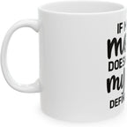 11 OZ Novelty Coffee Mugs - Christmas Gift (Motivational Theme)