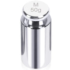 QP Calibration Weights, 50 Gram Scale Weights, OIML Class M1 High Precision Stainless Steel Scale Balance Weights with Chrome Finish, Calibration Weights for Digital Scale, Kitchen Scale, Pocket Scale