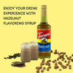 Summer Syrup Variety 3 Pack: Vanilla, Caramel & Hazelnut - Italian Soda Flavors with 3 Jimoco Pump Dispensers