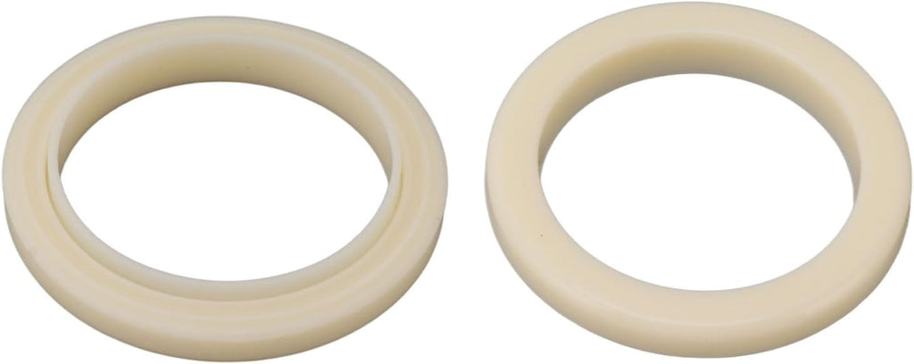 54mm Silicone Steam Ring, 2Pcs Group Head Gasket, Soft Coffee Machine Seal, 6.5cm Outer Diameter Flexible Gasket Replacement Part for 870 878 880 860 840 810 450 500, Beige