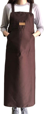 Artist apron/Long apron (Vandyke Brown)