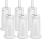 Water Filter for Breville Barista Touch Espresso Machine BES880, Barista Pro BES878, Oracle Touch BES990, Oracle BES980 & Dual Boiler BES920 Bambino ClaroSwiss Sage, BES008WHT0NUC1 (6 Pcs)