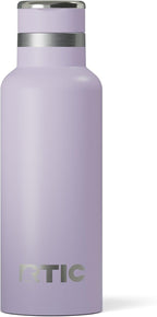 RTIC 16oz Journey Bottle Metal Stainless Steel Vacuum Insulated, BPA Free, Reusable, for Water, Hot and Cold Drinks, Travel, Sports, Camping, Dusty Lilac