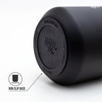 Matte 6.5 oz Yerba Mate Gourd and Bombilla Set - Includes DS Pro Box - BPA Free Yerba Mate Set Kit with Mate Straw, Elegant Design, Non-Slip Base (Black)