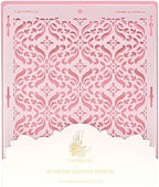 Cake Decorating Stencil for Tall Buttercream Cake, Royal Icing, Ganache, Paint, Airbrush (Lorna)