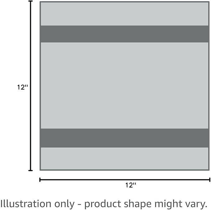 Urban Villa Dish Cloths Terry Cotton Pack of 6, Highly Absorbent Quick Drying Super Soft Premium Dish Towels for Kitchen with Hanging Loop Hand & Tea Towels - 12x12 Inch, (Grey & White, Checks)