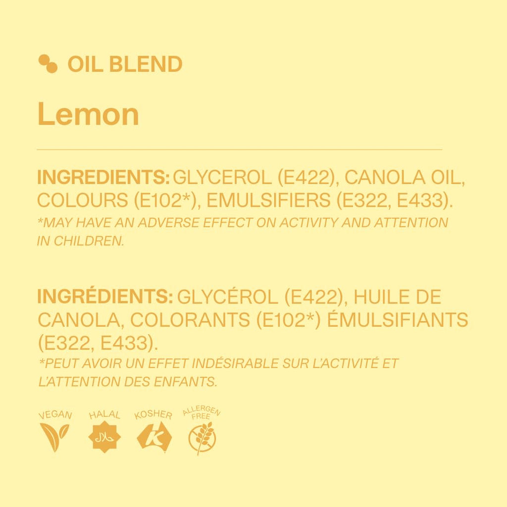 Colour Mill Oil-Based Food Coloring, 20 Milliliters Lemon