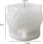 Rose Flower Heart Peony Resin Casting - Resin Casting Silicone Molds for Home Decor & Candle Making Wave Spiral Mold