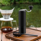 TIMEMORE Chestnut ESP Manual Coffee Grinder with Patented Stainless Steel Conical Burr - Precise Adjustable Setting, Hand Coffee Been Grinder for Espresso Moka French Press Pour Over - Black