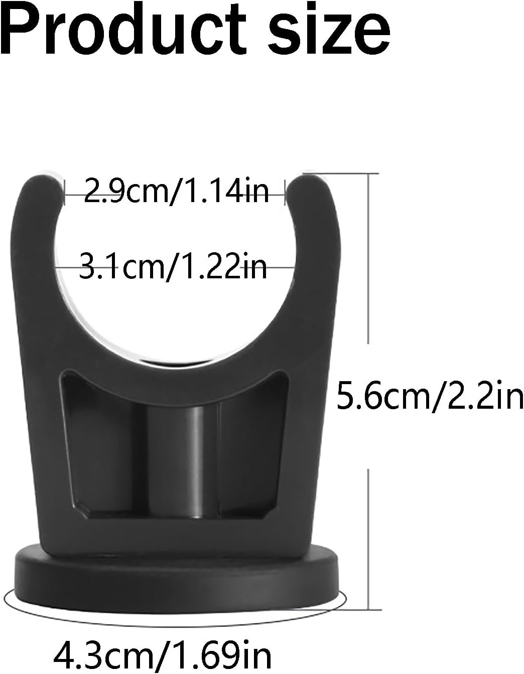 Wall Mounted Magnetic Hand Tamper Holder, Magnetic Wall Rack Portafilters Holder Coffee Filter Tamper Stand, Portafilter Holder for Home Office Kitchen