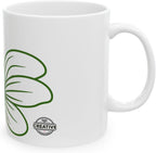 11 OZ Novelty Coffee Mugs - Christmas Gift (Floral Theme)