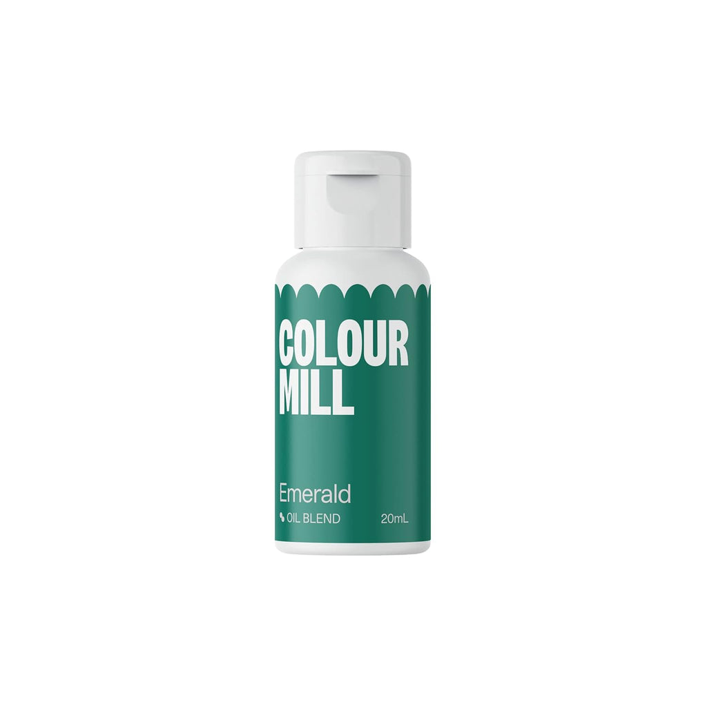 Colour Mill Oil-Based Food Coloring, 20 Milliliters Emerald