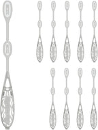 Icicle Cocktail Stirrer, Dry Ice Swizzle Sticks for Smokey Cocktails, Drinks, and Coffee, Glows In The Dark, (Use with Dry Ice), 10 Pack