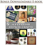 CrafTreat 2 Pcs Reusable Animal Print Stencils – Cheetah & Zebra Skin Patterns 6x6 Inch Each for Painting, Cake Decorating, and DIY Craft Projects