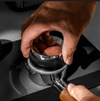 BLACKROOT 51mm Precision Coffee Distributor and Tamper, Dual Head Leveler Tool with Adjustable Depth for Consistent Espresso Puck Prep, Fits 51mm Portafilters