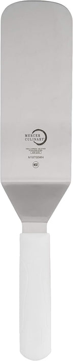 Mercer Culinary Millennia Turner Handle, 8 Inch x 3 Inch Blade, White Handle