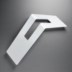 MIAO JIN Coffee Filter Paper Holder,Stainless Steel Coffee Paper Storage Container Dispenser Rack Coffee Filter Stand (White)