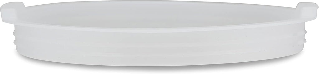 Cuisinart CTG-00-SMB Stainless Steel Mixing Bowls with Lids, Set of 3, Red