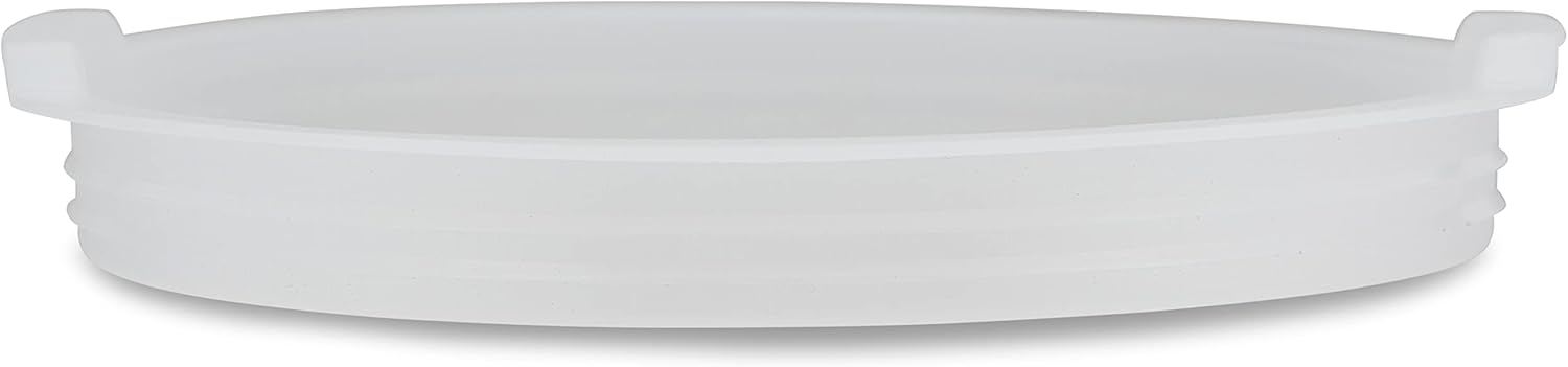 Cuisinart CTG-00-SMB Stainless Steel Mixing Bowls with Lids, Set of 3, Red