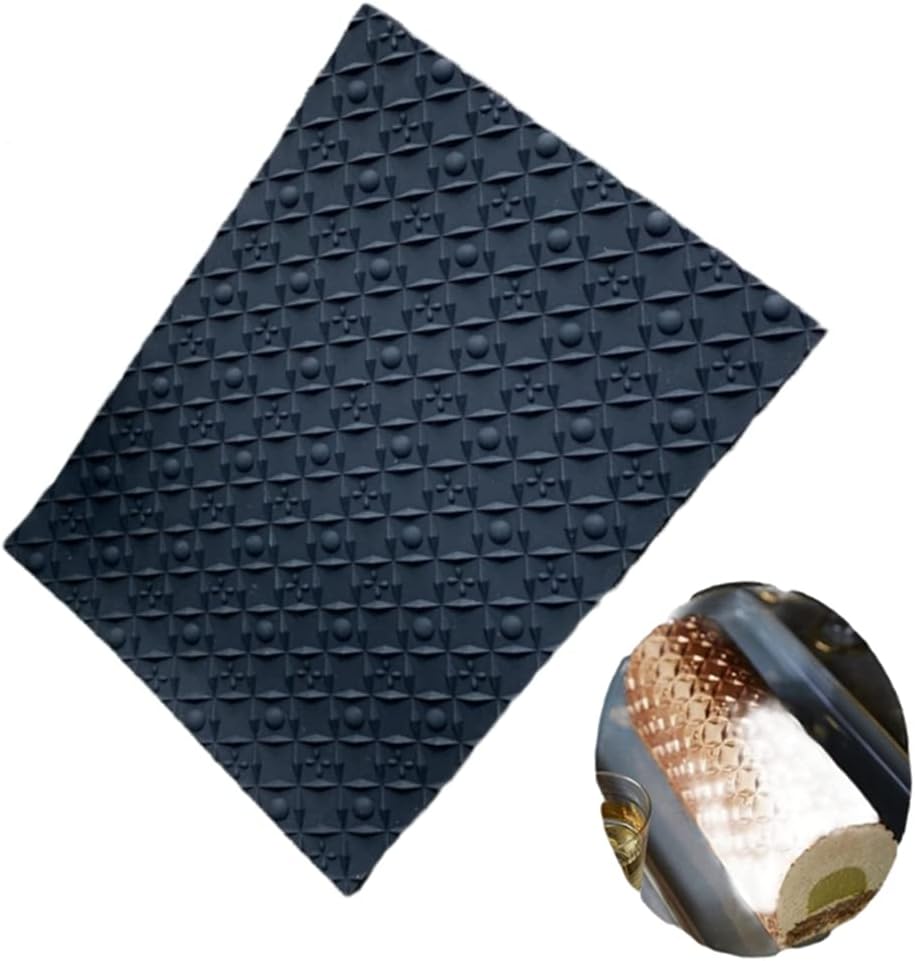 Silicone Mat Mousse Roll Dessert Swiss Roll Texture Mat Bark Love Lace Fondant Mat Baking Mould Cake Decoration