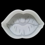 Pretty Lip Shape Car Freshie Molds, Lip Silicone Pendant Epoxy Resin Molds - for Aroma Beads - Candle Soap Clay Mold - DIY Handmade Freshies Mould Oven Safe【Large Size】