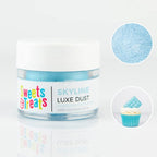 Luster Dust Edible Cake Decorations, Light Blue Edible Dust for Cake Edible Luster Dust for Cupcake Decorations, Cake Drip, Light Blue Edible Paint for Cakes, Edible Shimmer Dust for Drinks