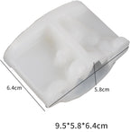 Rose Cat Candle Animal Resin Casting Soap Making Molds Silicone for Home Decorate 3D Clay Mold