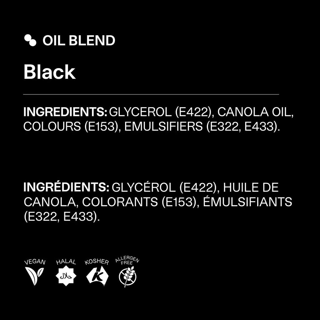 Colour Mill Oil-Based Food Coloring, 20 Milliliters Black