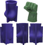 Large 3D 4 Inch Fist Mold Fist Shape Resin Mold Silicone Mold 3D Fist Candle Mold Candle Making Molds Soap Making Molds Resin Mold 3D Candle Mold Silicone Mold for Resin Candle Mold