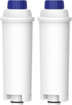 AQUA CREST Coffee Water Filter, Replacement for De'Longhi Filter, TÜV SÜD Certified, 5513292811, DLS C002, CFL-950, SER3017, ECAM/ETAM Series, EC680, BCO420 (Pack of 2）