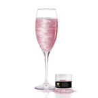 Light Pink BREW GLITTER Edible Glitter For Drinks, Cocktails, Beer, Garnish Glitter & Beverages | KOSHER & HALAL Certified | 100% Edible & Food Grade | Vegan, Gluten, Nut Free (50g, Light Pink)