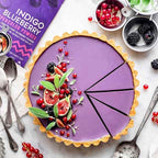 Suncore Foods Organic Indigo Blueberry Powder, Purple Food Coloring Powder, Gluten-Free, Non-GMO, 5oz (1 Pack)