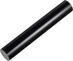 HARFINGTON Acrylic Clay Roller 6 Inch x 1 Inch Solid Non-Stick Plastic Round Tube Roller Polymer Clay Rod Fondant Rolling Pin for Shaping, Sculpting, Modeling DIY Crafts, Black