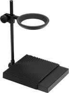 TIMEMORE Coffee Scale Black Mirror Duo (New) with Adjustable Dripper Mount/High-Precision Load Cell/Dual-Readout Display/Real-Time Flow Rate，Espresso Digital Coffee Scale for Pour Over Drip Coffee.