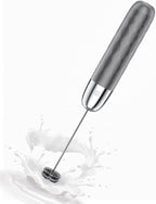 Maestri House Rechargeable Milk Frother, LunaFro Mini Handheld Electric Foam Maker Detachable Stainless Steel Whisk Drink Mixer Foamer Mini Blender for Matcha, Lattes, Cappuccino, No Stand