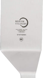 Mercer Culinary Millennia Turner Handle, 8 Inch x 3 Inch Blade, White Handle