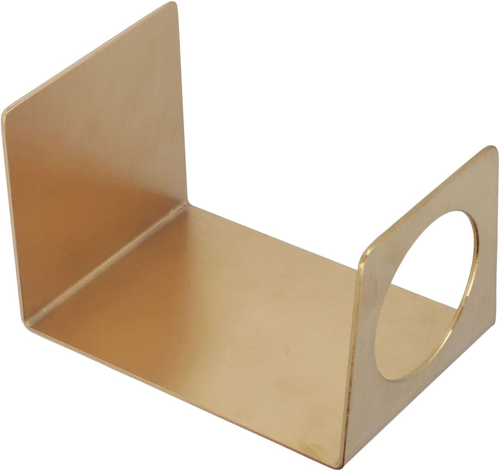 Pour over Coffee Dripper Stand, Filter Cup Holder, Samll Size Light Durable Stainless Steel Reusable Pour over Coffee Dripper Stand for Cone Filters(Gold)