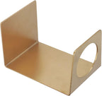 Pour over Coffee Dripper Stand, Filter Cup Holder, Samll Size Light Durable Stainless Steel Reusable Pour over Coffee Dripper Stand for Cone Filters(Gold)