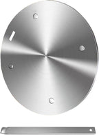 Heat Diffuser Plate, Grouarty Stainless Steel Cooking Induction Adapter Simmer Plate for Electric Gas Glass Cooktop Hob Ring, Induction Cooktop Converter Plate With Handle 9.45inch